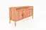 Commode Wellsford 27 en bois massif de cœur de hêtre huilé | 79 x 142 x 46 cm | Design élégant