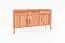 Commode Wellsford 27 en bois massif de cœur de hêtre huilé | 79 x 142 x 46 cm | Design élégant