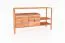 Étagère Wellsford 34 en hêtre cœur massif huilé | 86 x 142 x 46 cm | Design raffiné
