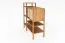 Étagère Wellsford 38, chêne sauvage massif huilé - Dimensions : 123 x 120 x 46 cm (H x L x P)