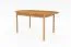 Table à manger extensible Wellsford 55 | Chêne sauvage massif huilé | 160-200 x 90 cm