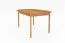 Table à manger extensible Wellsford 55 | Chêne sauvage massif huilé | 160-200 x 90 cm