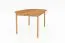 Table à manger extensible Wellsford 55 | Chêne sauvage massif huilé | 160-200 x 90 cm