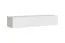 Armoire murale Raudberg 33 | Blanc brillant | 30 x 160 x 29 cm | 2 compartiments | Design moderne