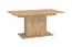 Table extensible pour salle à manger | Chêne Artisan | 160 x 90 cm | Design moderne | Jusqu'à 200 cm