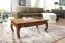 Table basse en bois massif Apolo 163 | Look unique fait main | Sheesham | 60 x 40 x 110 cm