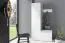 Armoire étroite contemporaine Zapopan 39 | 1 compartiment | Push-to-open | Blanc | 185 x 45 x 40 cm | Tringle coulissante