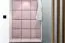 Panneaux rembourrés, lot de 10, Couleur : Rose, Revêtement : Velours, dimensions : 30 x 30 cm