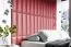 Panneaux rembourrés, lot de 10, Couleur : Rouge, Housse : Similicuir, dimensions : 80 x 15 cm