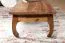 Table basse en bois massif Apolo 163 | Look unique fait main | Sheesham | 60 x 40 x 110 cm