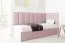 Panneaux rembourrés, lot de 10, Couleur : Rose, Revêtement : Velours, dimensions : 70 x 30 cm
