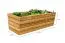 Jardinière surélevée en bois Paula - Dimensions (L x B x H): 290 x 120 x 80 cm