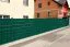 Bande brise-vue Sabrina pour clôtures à double fil- & clôtures décoratives, Couleur: vert - Structure en rotin, Construction: 1360g/m²