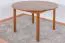 Table ronde en pin massif | Finition chêne rustique | Junco 235B | Diamètre 120 cm