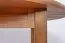 Table ronde en pin massif | Finition chêne rustique | Junco 235B | Diamètre 120 cm