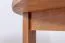 Table ronde en pin massif | Finition chêne rustique | Junco 235B | Diamètre 120 cm