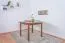 Table ronde en pin massif | Finition chêne rustique | Junco 235B | Diamètre 120 cm