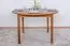 Table ronde en pin massif | Finition chêne rustique | Junco 235B | Diamètre 120 cm