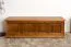 Banc avec espace de rangement en pin massif, chêne rustique 179 - Dimensions : 50 x 154 x 46 cm (H x L x P)