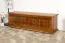 Banc avec espace de rangement en pin massif, chêne rustique 179 - Dimensions : 50 x 154 x 46 cm (H x L x P)