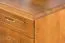 Bureau Pipilo 19 en bois massif | Pin et chêne | Finition rustique | 78 x 182 x 54 cm | Rangement optimisé