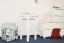 Commode de nuit en pin massif blanc Junco 154 | 2 tiroirs | 55 x 40 x 42 cm | Design moderne