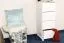 Commode pin massif blanc Junco 146 | 4 tiroirs | 100 x 40 x 42 cm | Design moderne