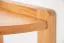 Étagère d’angle en pin massif Junco 60 | Finition aulne chaleureuse | 164 x 40 x 30 cm | 4 compartiments design