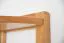 Étagère d’angle en pin massif Junco 60 | Finition aulne chaleureuse | 164 x 40 x 30 cm | 4 compartiments design