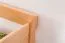 Lit simple / Lit fonctionnel "Easy Premium Line" K1/s Voll incl. 2ème couchette et 2 panneaux de recouvrement, 90 x 200 cm bois de hêtre massif naturel