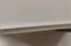 Armoire en bois de pin massif laqué blanc Junco 06 - Dimensions 195 x 135 x 59 cm