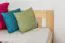 Lit simple / lit d'appoint en bois de pin massif, naturel 75, avec sommier à lattes - dimension 140 x 200 cm