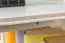 Armoire-TV Bois massif Couleur: Blanc 50x77x40 cm