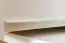 Meuble bas de télévision en pin massif laqué blanc Junco 199 - Dimensions 66 x 72 x 44 cm