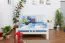 Lit pour jeunes "Easy Premium Line" K8 incl.1 panneau de recouvrement, 140 x 200 cm hêtre massif laqué blanc