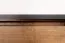 Commode Selun 04, couleur : chêne brun foncé / gris - 80 x 90 x 43 cm (h x l x p)