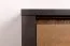 Commode Selun 04 | Chêne brun foncé & Gris | 3 tiroirs | 80 x 90 x 43 cm | Design moderne