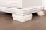 Commode Sentis 08, Couleur : Pin blanc - 136 x 88 x 39 cm (h x l x p)