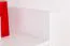 Chambre ado complète 6 pièces blanc | Bureau intégré | Nombreux rangements pratiques | Série Alard
