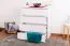 Chambre ado complète 6 pièces blanc | Bureau intégré | Nombreux rangements pratiques | Série Alard