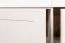 Commode Segnas 02 | Pin blanc & Chêne brun | 88 x 130 x 43 cm | 3 portes, 3 tiroirs