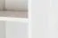 Armoire vitrine Badile 10 | Pin blanc et marron | 187 x 57 x 39 cm | Style campagne chic