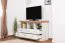 Salon-ameublement Salon complet - Set G Badile, 5-pièces, Couleur: Pin Blanc / Brun