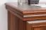 Bureau Sentis 06, Couleur : Brun foncé - 77 x 147 x 60 cm (h x l x p)