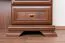 Bureau Sentis 06, Couleur : Brun foncé - 77 x 147 x 60 cm (h x l x p)