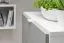 Commode Bellaco 30 blanc/gris | 5 tiroirs | Soft Close | 114 x 63 x 47 cm