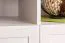 Vitrine style campagne 4 portes | Pin blanc et brun | 187 x 87 x 39 cm | Badile 08