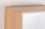 Armoire penderie enfant Benjamin 19 | 3 portes, 3 tiroirs | Hêtre/Blanc | 236 x 126 x 56 cm