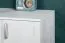 Commode Camprodon 12 | Blanc chêne | 95 x 113 x 37 cm | 3 portes, 2 tiroirs, design moderne