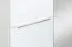 Armoire à portes battantes / armoire Sabadell 03, couleur : blanc / blanc brillant - 209 x 80 x 38 cm (H x L x P)